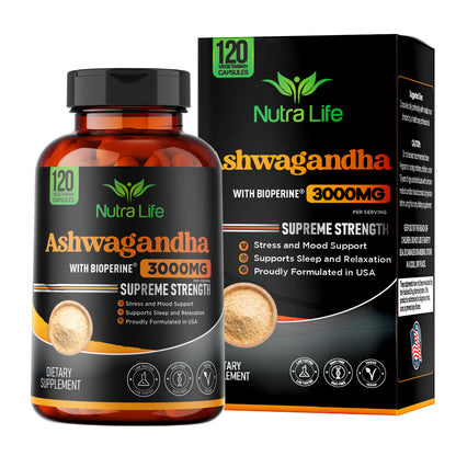 Organic Ashwagandha 3000 mg