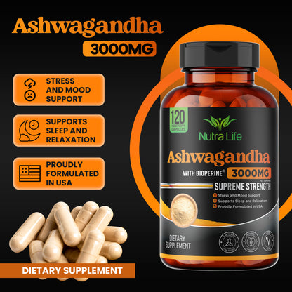 Organic Ashwagandha 3000 mg