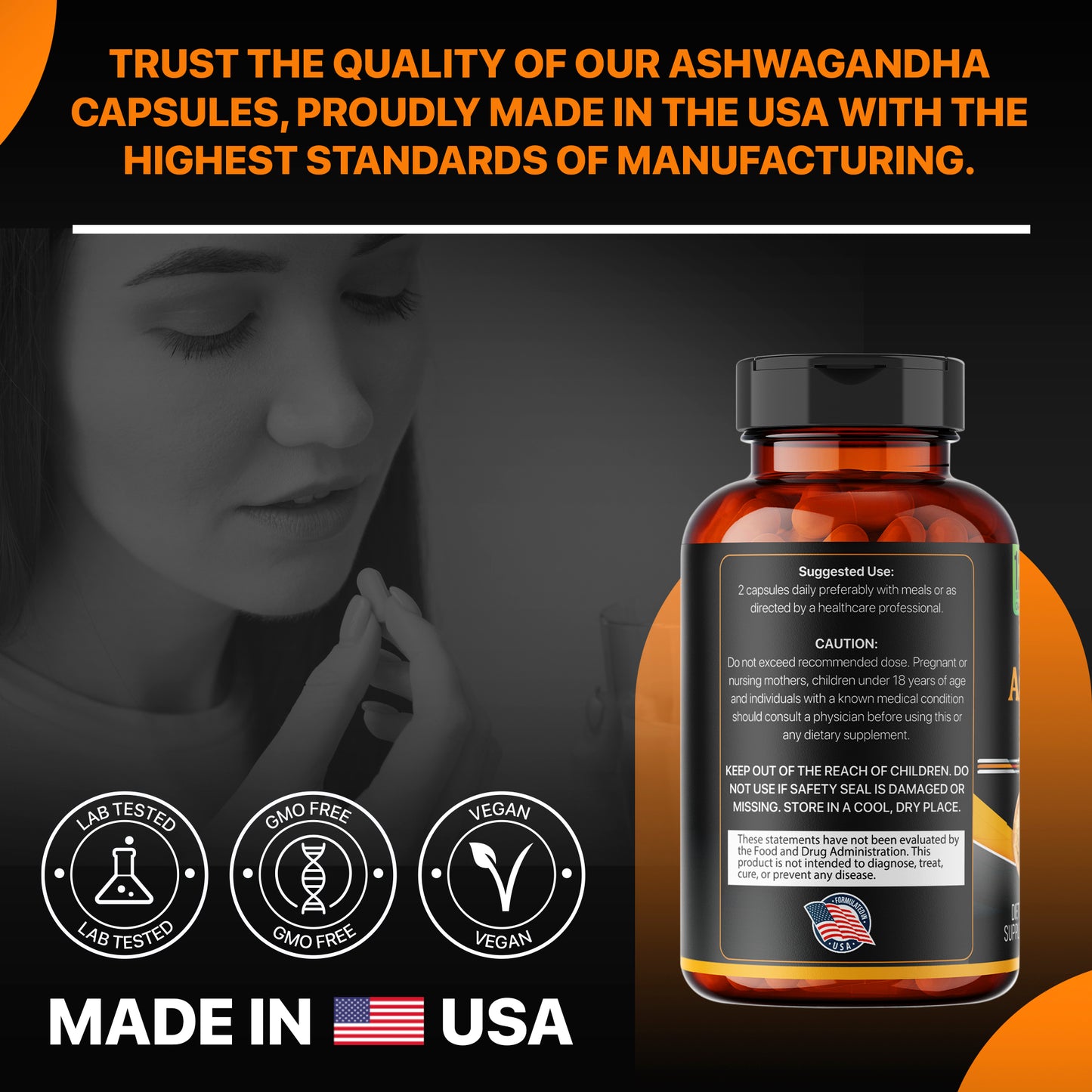 Organic Ashwagandha 3000 mg